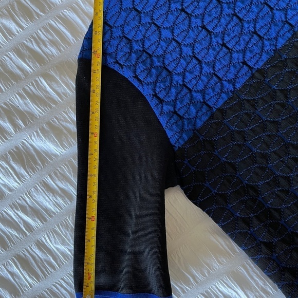 SWEATER 20.52 Short Sleeve Crew Neck Made Italy Minimalist Geometric Modern Chic - Picture 10 of 12